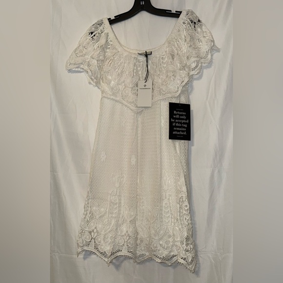 Tuckernuck NWT White Lace Avalon Dress - Picture 3 of 8
